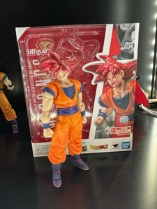 SH Figuarts Super Saiyan God Goku (complete With Box) - Picture 1 of 2