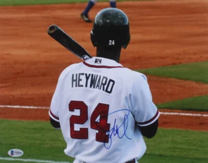 Jason Heyward Signed Atlanta Braves 11x14 Photo Beckett - Picture 1 of 1