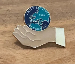 Vintage FBI Unity Festival Mini-Abzeichen Pin - Bild 1 von 1
