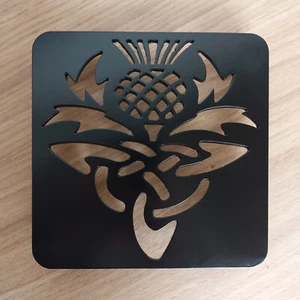 Celtic Thistle Trivet - Picture 1 of 2