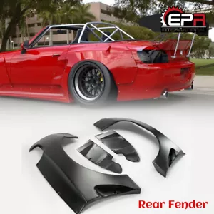 Guardabarros trasero ancho de fibra de vidrio FRP para kits de guardabarros estilo Honda S2000 AP1 AP2 RB - Imagen 1 de 11
