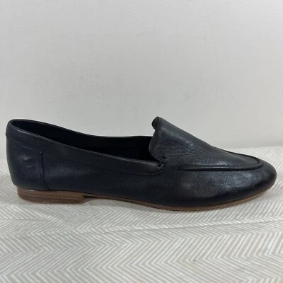 Aldo Women’s Joeya Pointed Toe Flats Slip On Loafers Black Leather Low Top 8.5 - Image 1 of 4