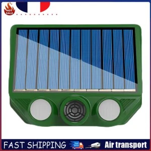 Répulsif solaire ultrasonique pour animaux, avec lumière Flash rouge et blanche, - Bild 1 von 11