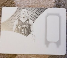 TYSHAWN TAYLOR 2012-13 Panini Immaculate RC PRINTING PLATE #1/1 of Nets 2013-14