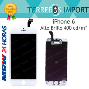 Pantalla Completa LCD Display Tactil iPhone 6 A1549 A1586 A1589 Blanco Blanca - Imagen 1 de 1