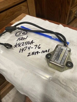Kawasaki 1974-1976 KX250A CDI Box Ignition  ARMHA #30 Foto 1 de 4