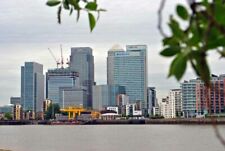Canary Wharf London Docklands Skyline Tower Hamlets England Photograph Picture