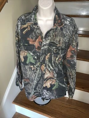 MOSSY OAK Apparel Hunting Jacket COOL Real Tree Shirt Men Size M 38 40 ❤️tw11j45 - Image 1 of 4