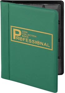 120 Tasche Raccoglitore Monete 10 Pagine,3 * 3Cm  - Foto 1 di 12