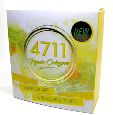 4711 Remix Cologne Zitrone Set Eau de Cologne Spray 100 ml + Erfrischungstücher