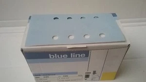 P240 SIA Blue Line SiaDrive 8 hole Strips 81 x 153mm Box (100) SiaFast Sheet - Picture 1 of 3