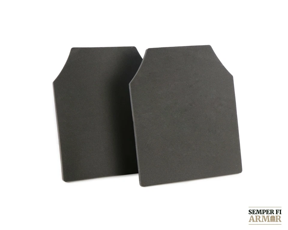 SEMPER FI ARMOR Body Armor AR500 Trauma Pads 10X12 Plate Backers 10MM XP-30 Cross Linked Foam