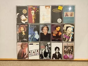 Bundle 15x 1990's Female Artists Cassettes Tapes Albums GOOD/VGC - Picture 1 of 10