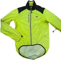 Castelli Pocket Liner Men's eVent Cycling Rain Jacket Grey Size Medium Castelli Pocket Liner Men's eVent Cycling Rain Jacket Grey Size Medium