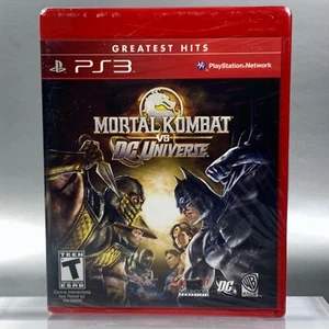 Mortal Kombat Vs DC Universe Playstation 3 PS3 Greatest Hits sellado de fábrica 2010 - Imagen 1 de 2