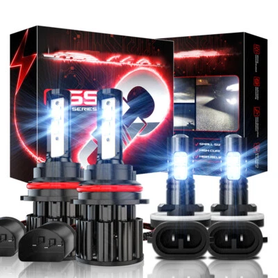 Para Ford Escort 1998-2003 Kit de Faros LED + Lámparas antiniebla Foto 1 de 4