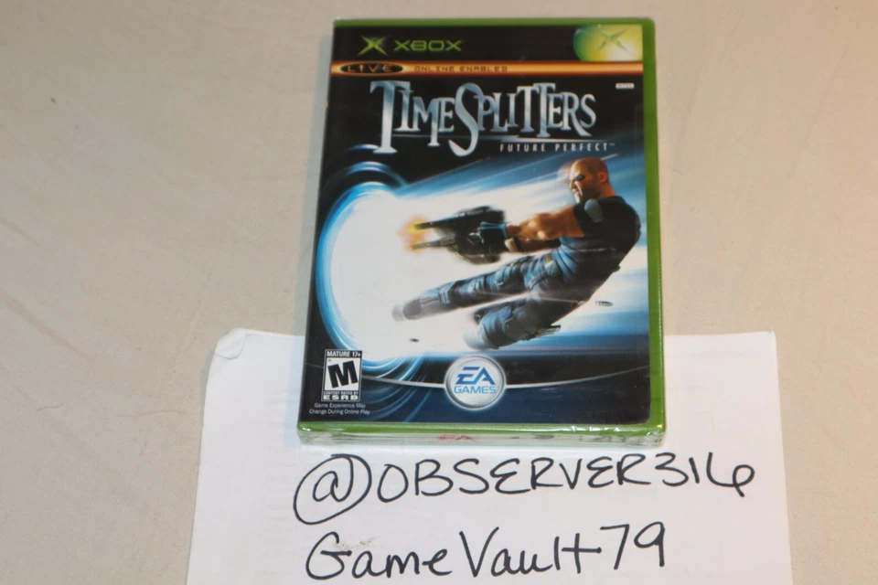 TimeSplitters: Future Perfect (Microsoft Xbox, 2005) NEW SEALED - Image 1 of 4