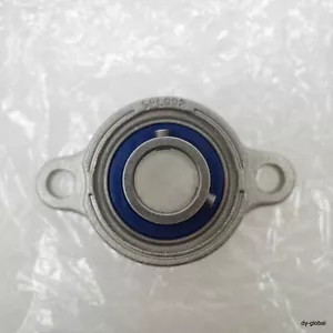 FYH NEU JAPAN USFL002S6 korrosionsbeständige 2-Schrauben Flanscheinheit BRG-N-1715 = W521 - Bild 1 von 9
