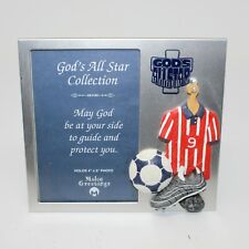 God's All Star Collection Picture Frame Maleo Greetings Holds 4" x 6" Photo NEW