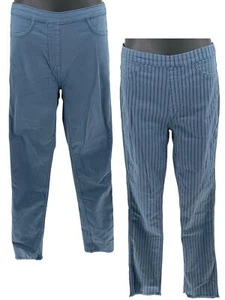 DG2 by Diane Gilman Reversible Twill Skinny Ankle Jean Blue Stripe - Picture 1 of 2