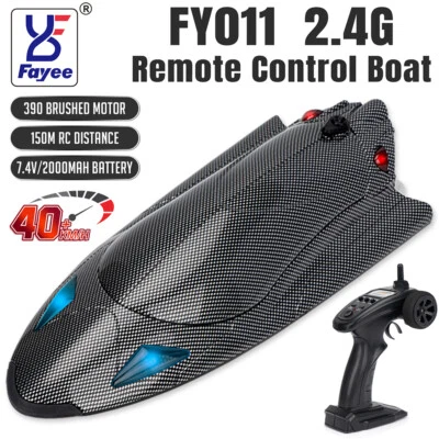 FAYEE FY011 RC Boat 2.4G 40KM/h High Speed Turbojet Speedboat Remote Contro Boat - Image 1 of 4