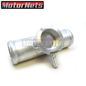 Billet Aluminum Radiator Water inline Filler Neck 1-3/4" x 6" Overflow Tube Rod - Picture 1 of 4