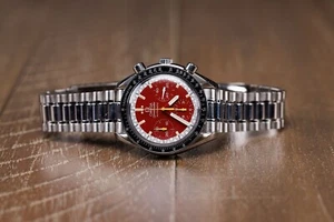 OMEGA Speedmaster 3510.61 - Schumacher Edition - Red Dial 39mm Watch - No B/P - Picture 1 of 12