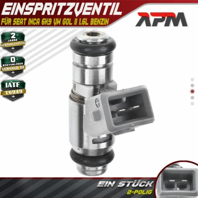 Inyector Inyector para Seat Inca 6K9 VW GOL II 1.6L Gasolina - Imagen 1 de 4