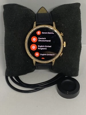 Fossil Gen 4 Authentic Digital Dial Smart Watch Custom Band FTW6015 AB438 - Image 1 of 4