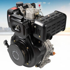 406cc 10Hp 4-Stroke Multi-Purpose Diesel Engine Single Cylinder 72.2mm Shaft