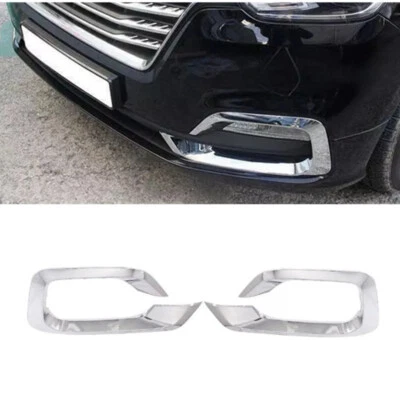 Cubierta de luz antiniebla delantera cromada para Hyundai Starex H-1 Grand 2019-2024 Foto 1 de 4