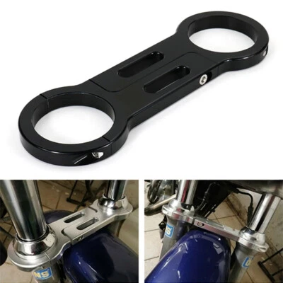 Soporte de horquilla delantera 39 mm apto para Harley Sportster Roadster/Sport XL1200R/S 88-08 Foto 1 de 4
