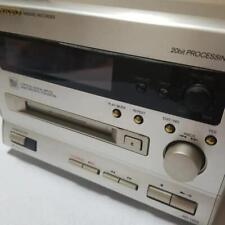 ONKYO MD-185X Silver Minidisc Recorder Intec185X Series As-Is