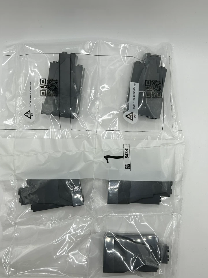 LEGO Felsen Dunkel Grau  2x4x6 Berg - 5 Stück - Rock Panel 47847 - Bild 1 von 1