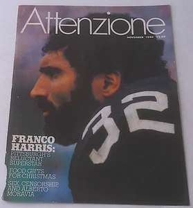 Attenzione Magazin Franco Harris - nur Cover - November 1980 - Bild 1 von 1