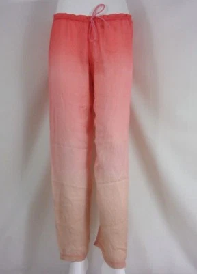 Pantalones de encubrimiento Sauvage Luxe Sheer Ombre talla pequeña melocotón #1628L Foto 1 de 2