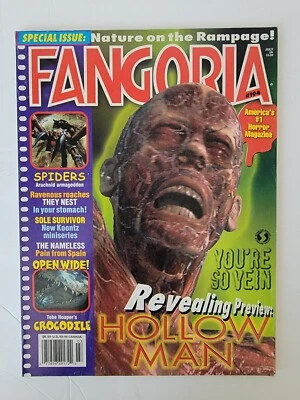FANGORIA 194 ~ Vintage ~ HORROR ~ Hollow Man - Image 1 of 4