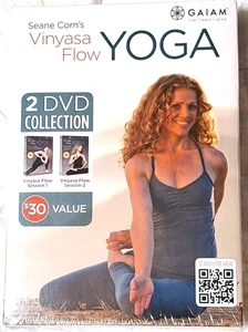 Seane Corn's Vinyasa Flow Yoga Collection DVD 2-Disc Set NEW Sealed FREE Shippin - Picture 1 of 2