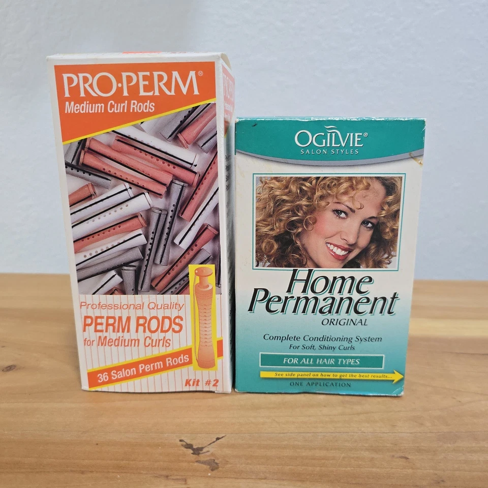 Ogilvie Home Permanent Original Complete Conditioning System With Rods - Image 1 of 4