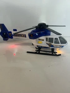2013 Tonka Polizei Hubschrauber Antenneneinheit Licht/Sound - getestet - neue Batterien - Bild 1 von 10