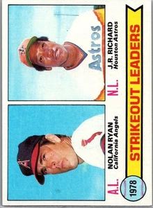 1979 Topps - League Leaders Nolan Ryan, J.R. Richard #6 - Picture 1 of 2