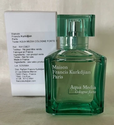 Maison Francis Kurkdjian Aqua Media Cologne Forte NUEVO 2,4 OZ Spray Foto 1 de 2