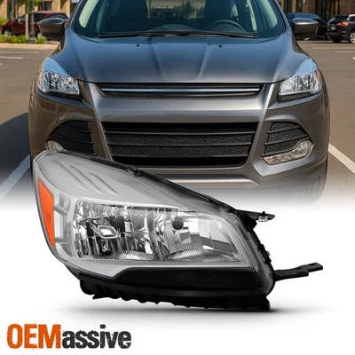 Fits 2013 2014 2015 2016 Ford Escape Passenger Right Side Headlight Replacement - Image 1 of 4