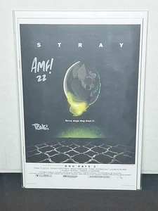 LTD 500 STRAY DOGS DOGS DAYS #2 MOVIE ALIEN SIGNED BY FLEECS & RODRIGUEZ COA - Picture 1 of 2