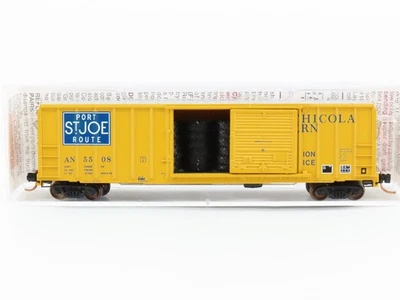 N Scale Micro-Trains MTL 02500580 AN Port St. Joe Route 50' Boxcar #5508 w/ Load - Image 1 of 4