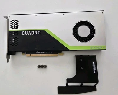 NVIDIA QUADRO RTX 4000 GRAPHICS CARD 8GB GDDR6 Tested* - Image 1 of 3