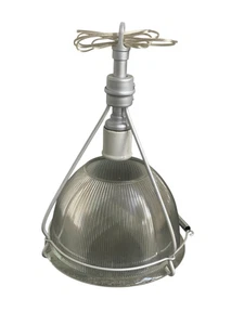 Vintage Original Industrial Lighting Industrial Holophane Pendant Light - Picture 1 of 8