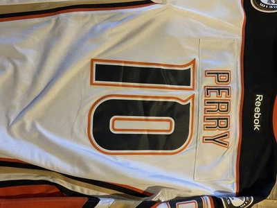 Camiseta Reebok Premier NHL Anaheim Ducks Corey Perry Blanca talla XL Foto 1 de 4