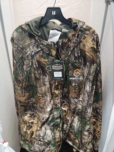 ScentLok Waterproof Hooded Jacket Realtree Xtra 86010-056 Size 6XL NWT $189 - Picture 1 of 9