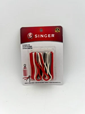 Pines de bobina Singer 20 piezas: carpeta de bobina y rosca - modelo #00711 Foto 1 de 2